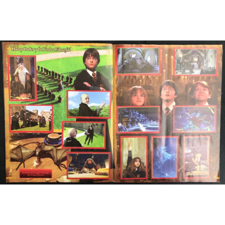 Harry Potter El Mágico Mundo de Harry Potter Panini reverso