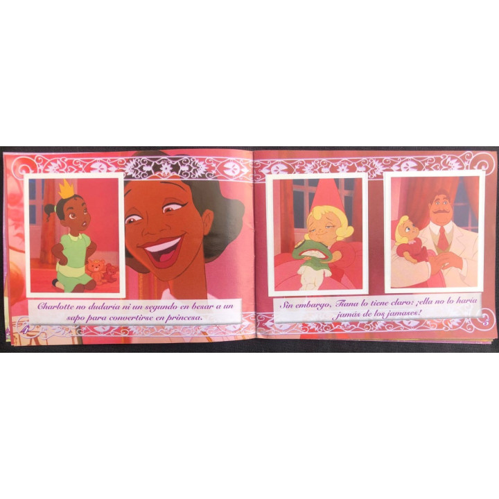 La Princesa Sapo Panini reverso