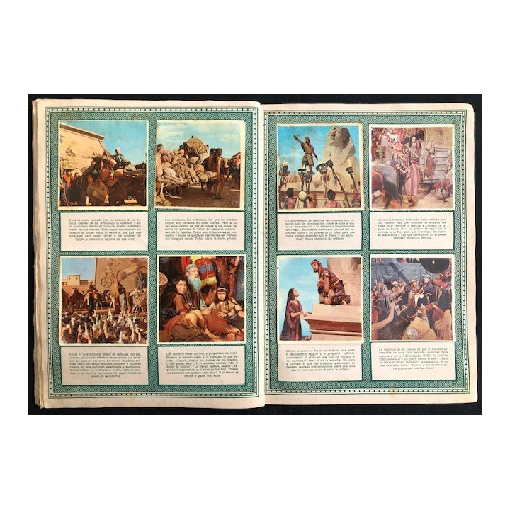 Los 10 Mandamientos Editorial Bruguera 1959 reverso