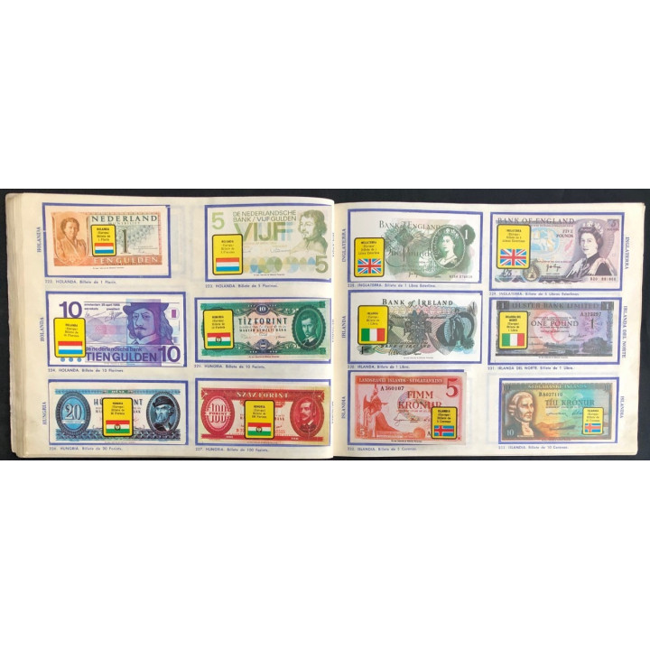 Billetes y Habitantes del Mundo Navarrete reverso