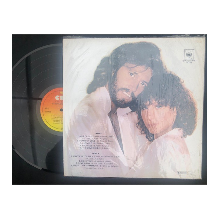 Barbra Streisand - Guilty - Colombia reverso