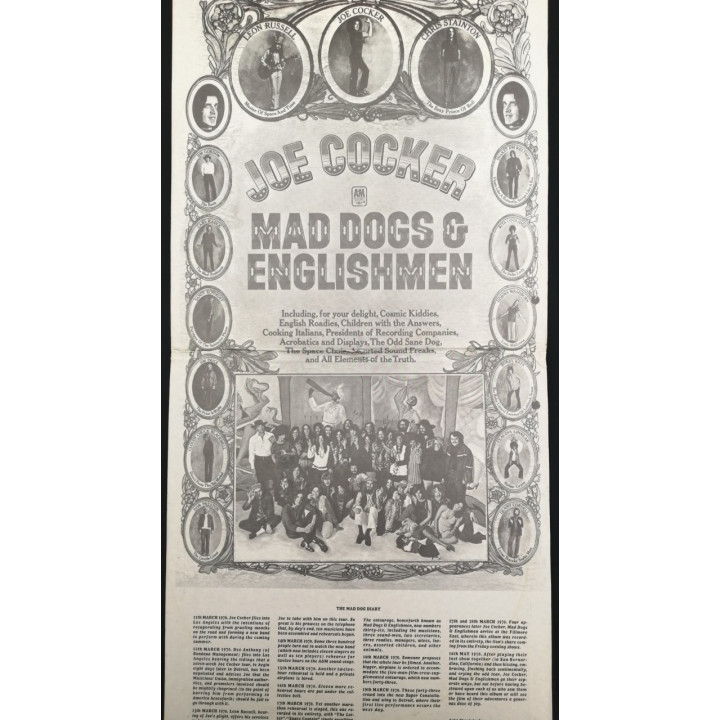 Joe Cocker - Mad Dogs & Englishmen - Colombia ( 2 VINILOS ) reverso