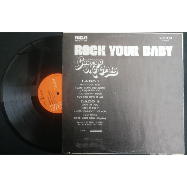 Geroge McGrae - Rock You Baby - Colombia reverso