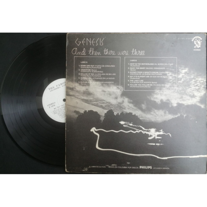 Genesis - And There Were Three - Colombia reverso