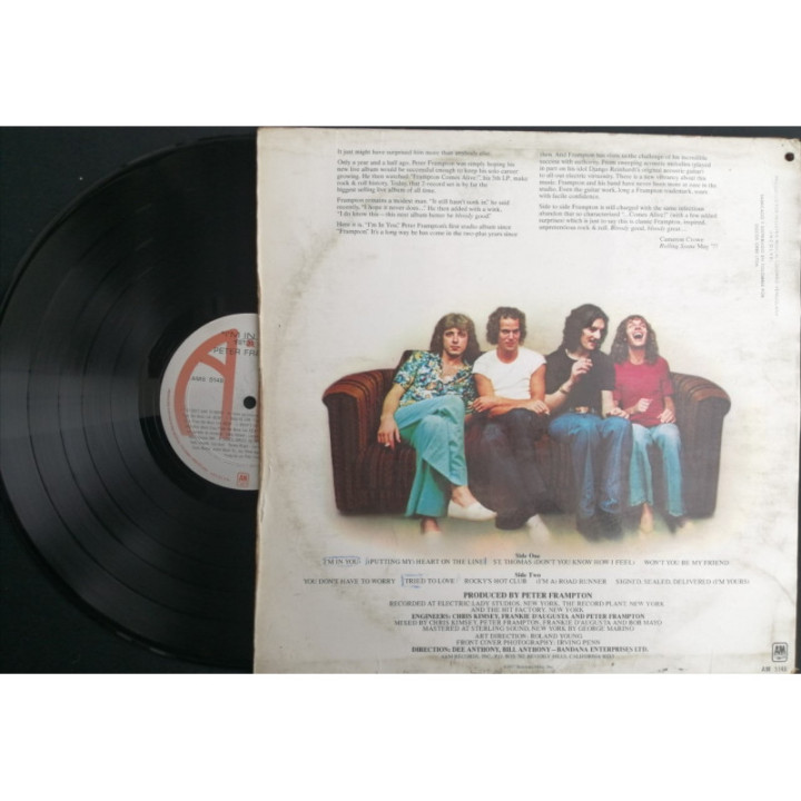 Peter Frampton - I'm In You - Colombia reverso
