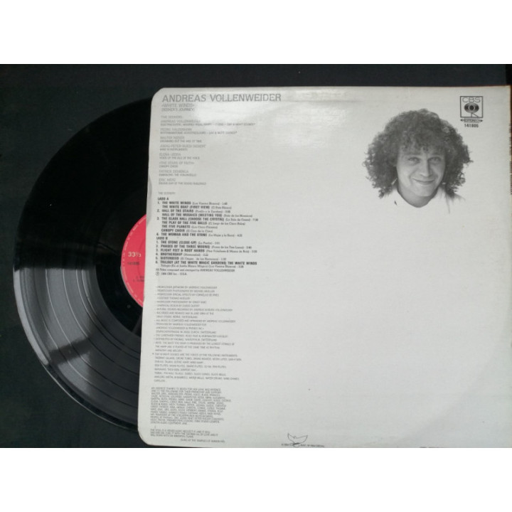 Andreas Vollenweider - White Winds - Usa reverso