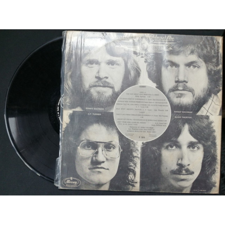 Bachman Turner Overdrive - Head On - Colombia reverso