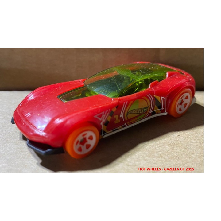 Hot Wheels - Carros a escala reverso