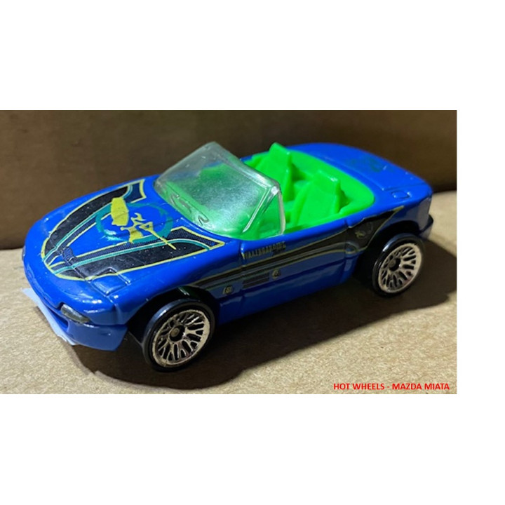 Hot Wheels - Carros a escala reverso