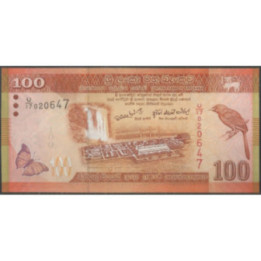 Sri Lanka 100 Rupias de 1 Ene 2010 P125a