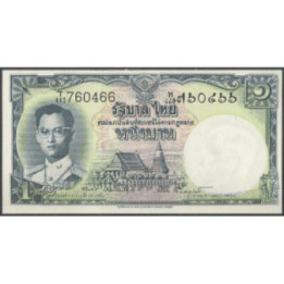 Tailandia 1 Bath ND1955 Firma 41 P74d