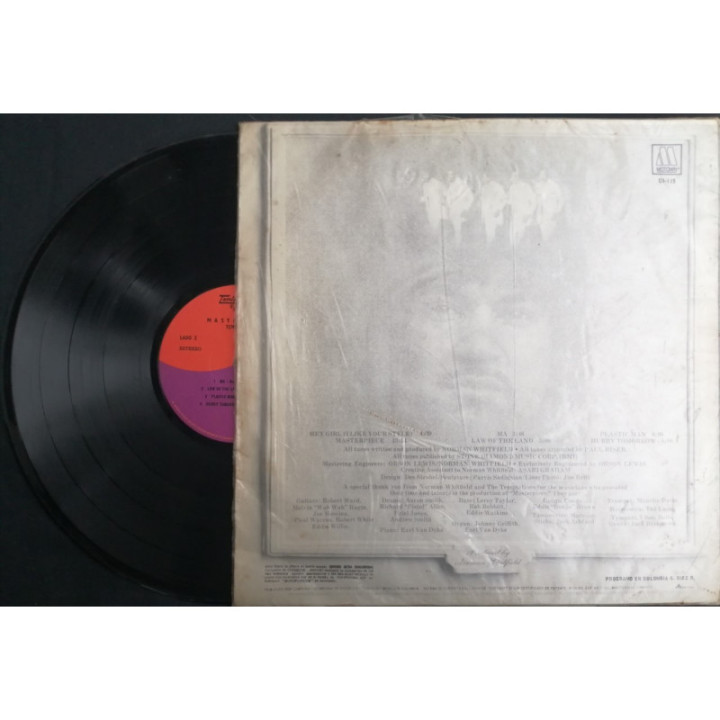 The Temptations - Masterpiece - Colombia reverso