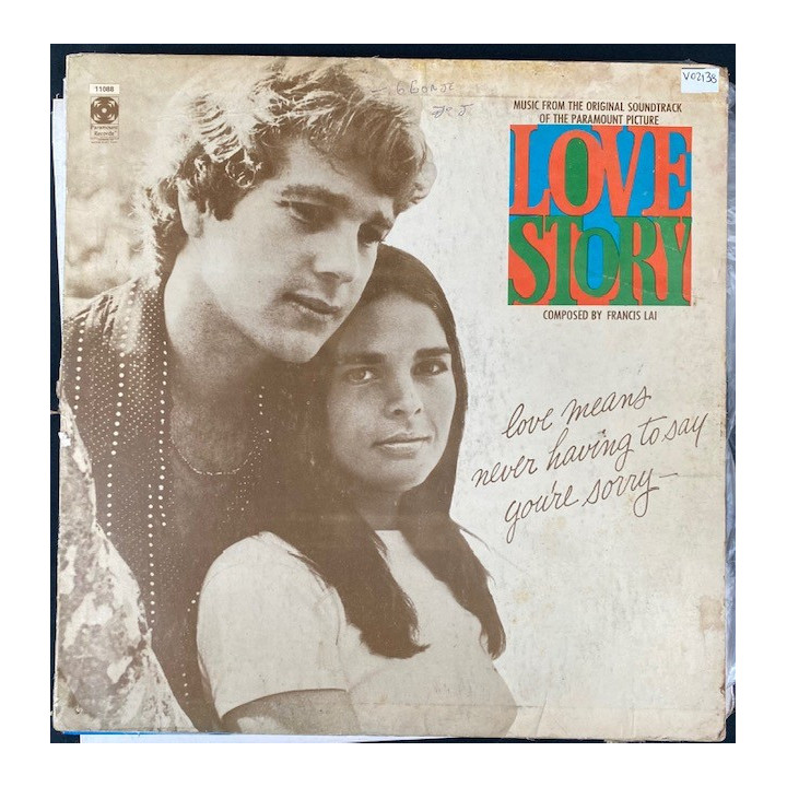 Francis Lai - Love Story - Colombia 1970