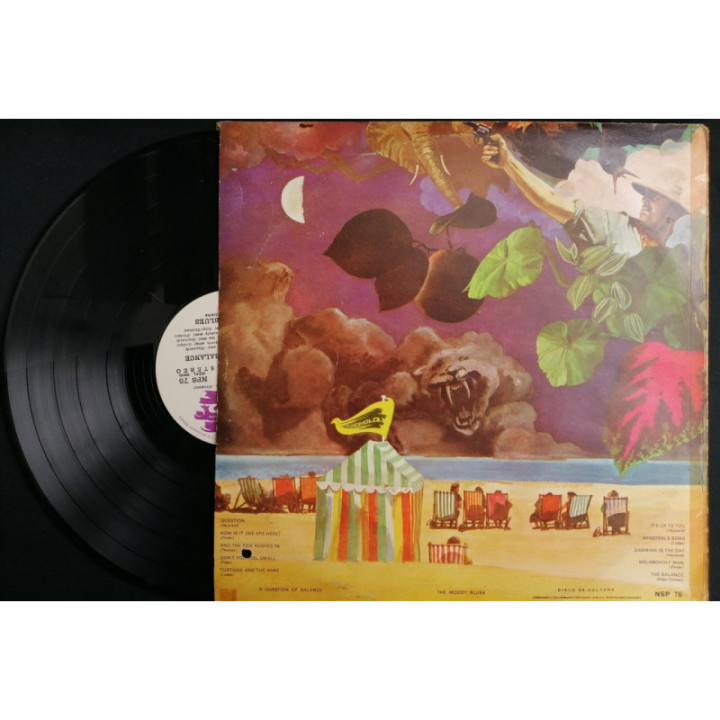 The Moody Blues - A Question Of Balance - Uruguay reverso