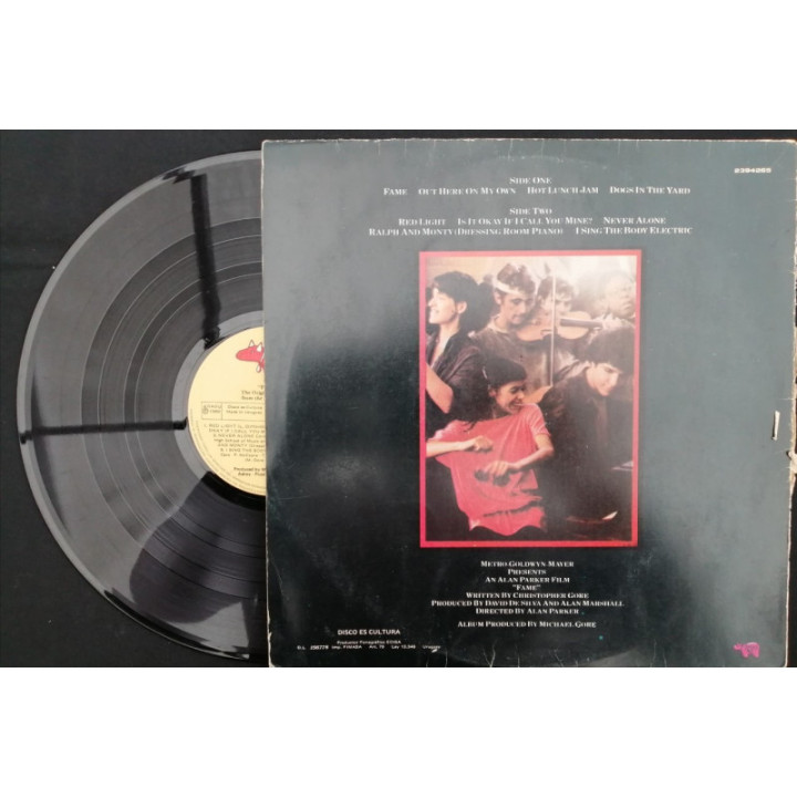 Fame - The Original Soundtrack - Uruguay reverso