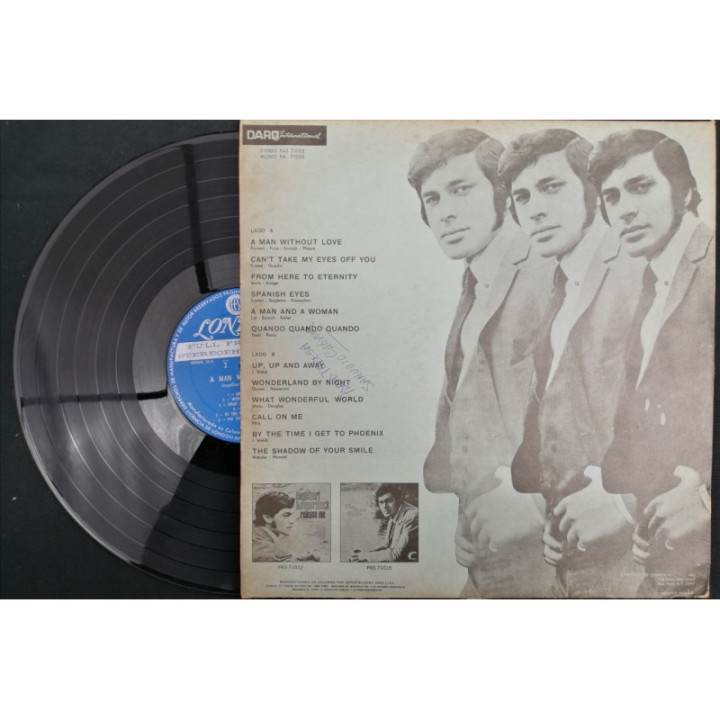 Engelbert Humperdink A Man Without Love - Colombia reverso
