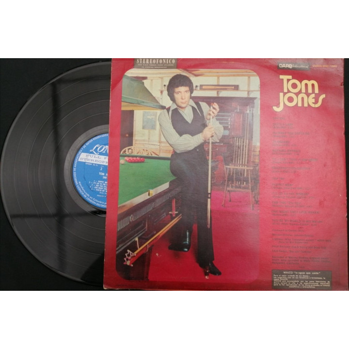 Tom Jones Sings She's A Lady - Colombia reverso