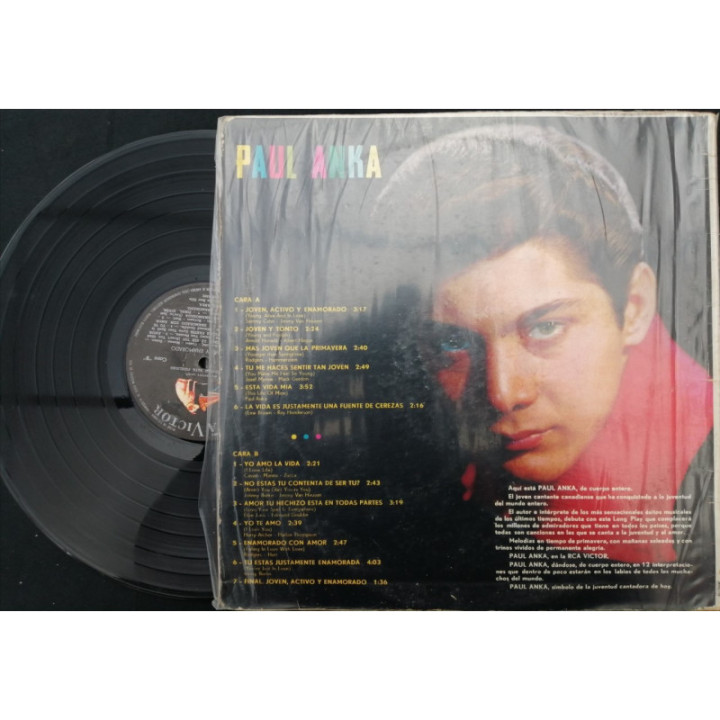 Paul Lanka - Young Alive And In Love! - Colombia reverso