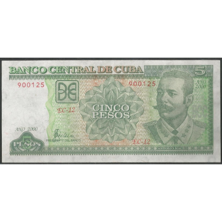 Cuba 5 Pesos 2001 P116d