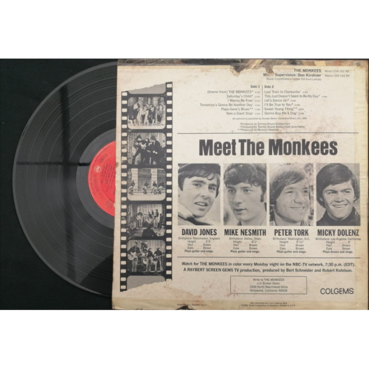 The Monkeys Meet The Monkeys - U.S.A reverso