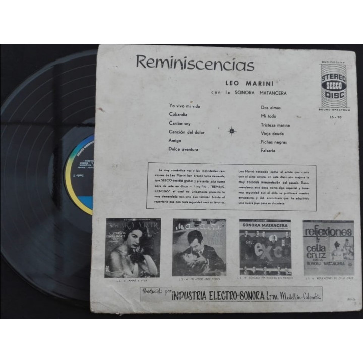 Leo Marini Reminiscencia - Colombia reverso
