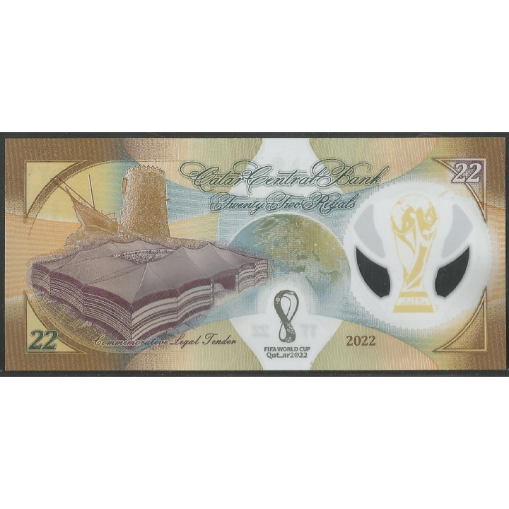Qatar 22 Ryal 2022 P39