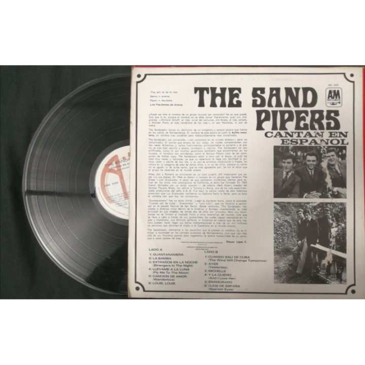 The Sand Pipers Cantando En Español - Colombia reverso