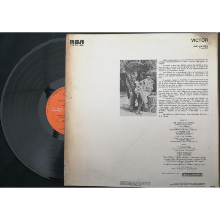 Jose Alfredo Y Alicia - Colombia reverso