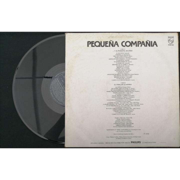 La Pequeña Compañia La Juerga - Colombia reverso