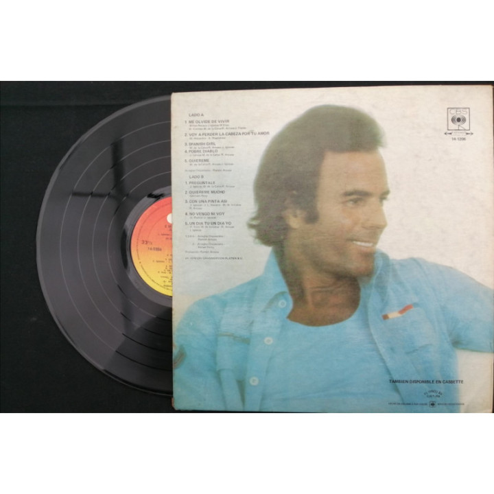 Julio Iglesias Emociones - Colombia reverso
