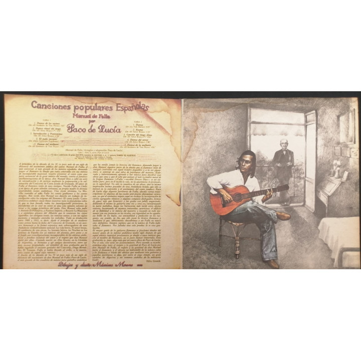 Paco De Lucia Interpreta A Manuel de Falla - Colombia reverso