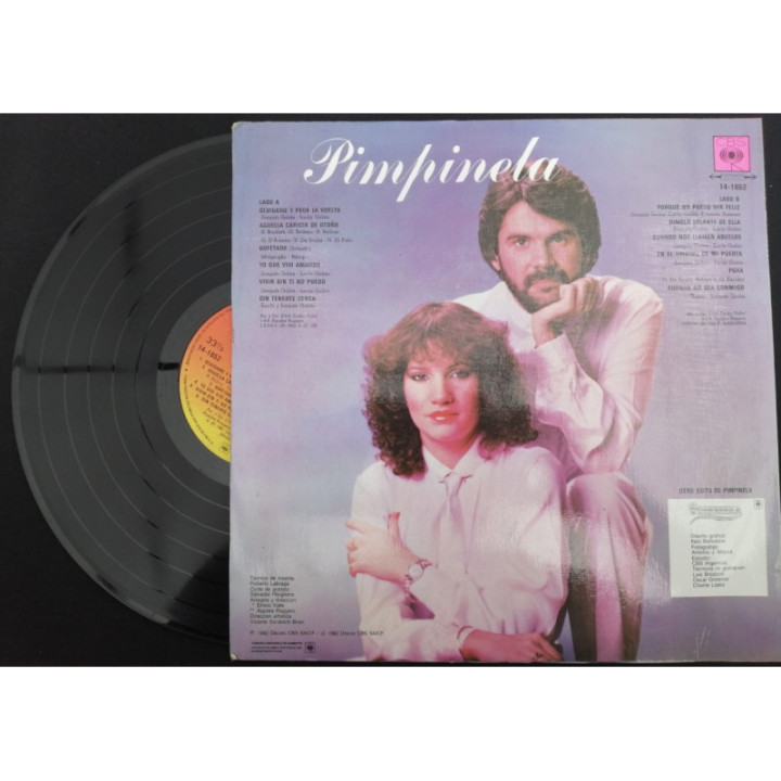 Pimpinela Pimpinela - Colombia reverso