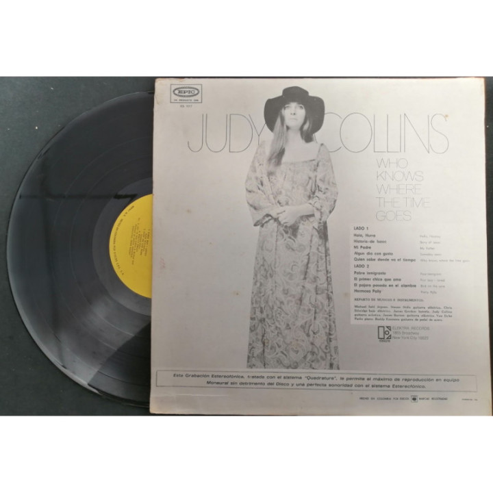 Judy Collins Who Knows Where The Time Goes- Colombia reverso