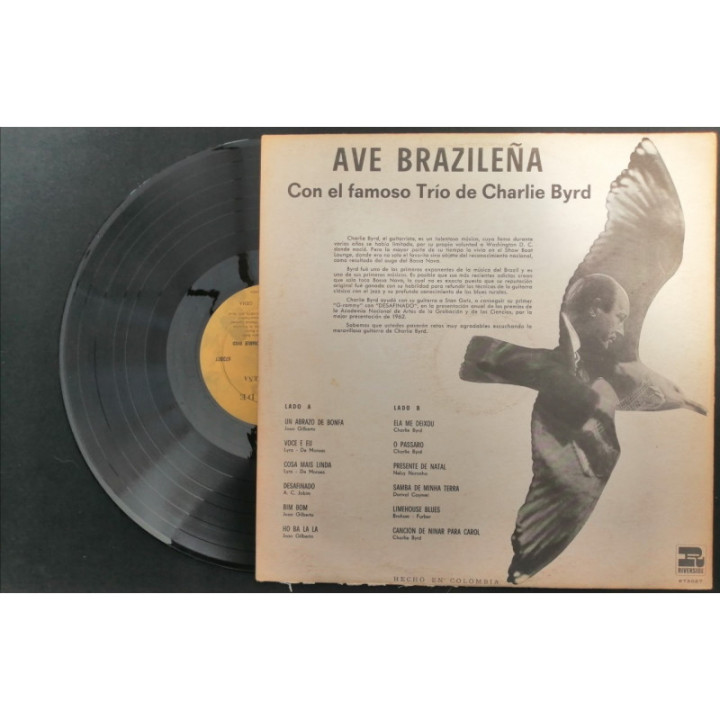 The Charlie Byrd Trio Brazilian Byrd - Colombia reverso