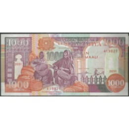 Somalia1.000 Shillings 1990 P37a