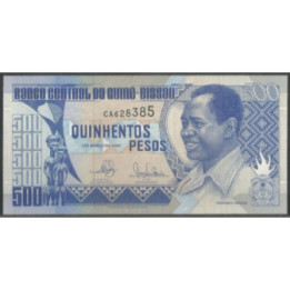 Guinea Bisseau 500 Pesos 1 Mar 1990 P12