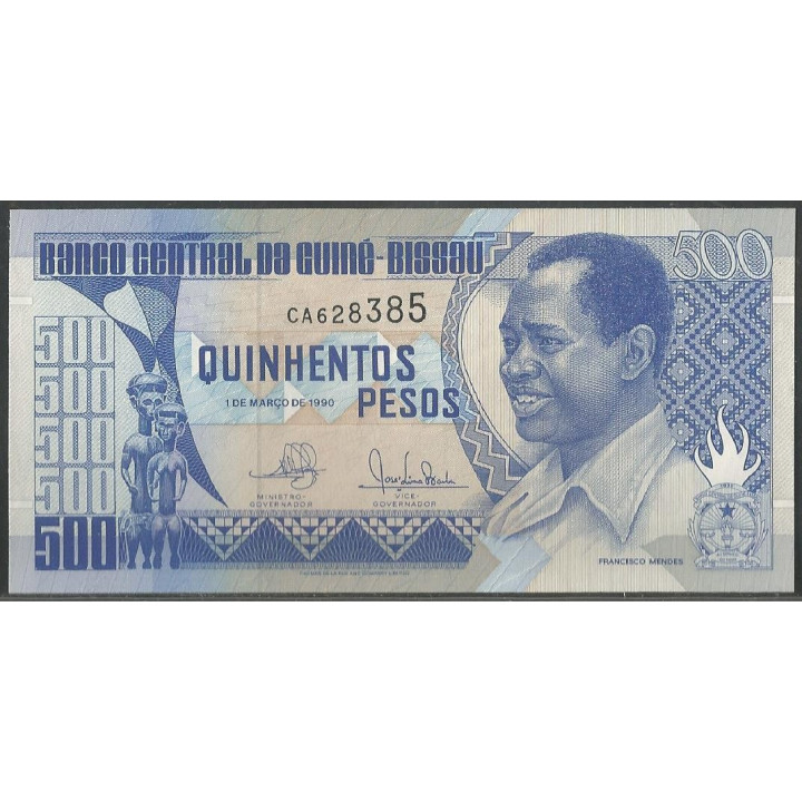 Guinea Bisseau 500 Pesos 1 Mar 1990 P12