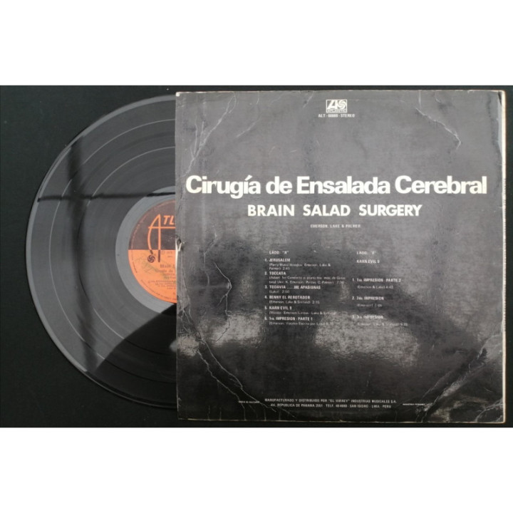 Emerson Lake & Palmer Brain Salad Surgery - Peru reverso