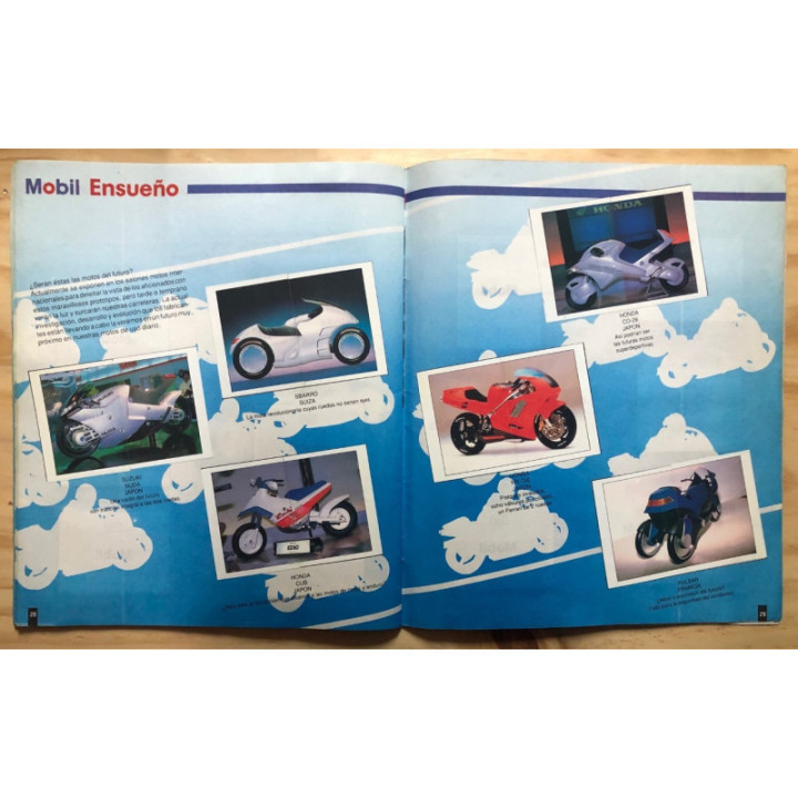 Mobil Automoviles y Motocicletas - Carvajal-Panini reverso