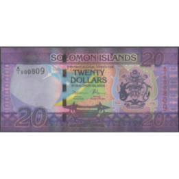 Islas Solomon 20 Dollars ND2017 P34