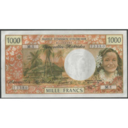 Nuevas Hebridas 1.000 Francs ND1979 P20c