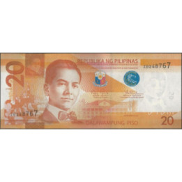 Filipinas 20 Piso 2014B P206a