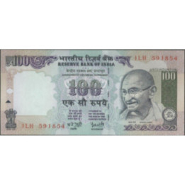 India 100 Rupias ND1996 P91k