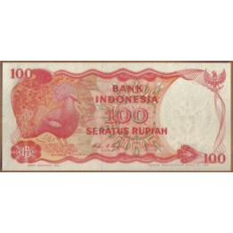 Indonesia 100 Rupias 1984 P122