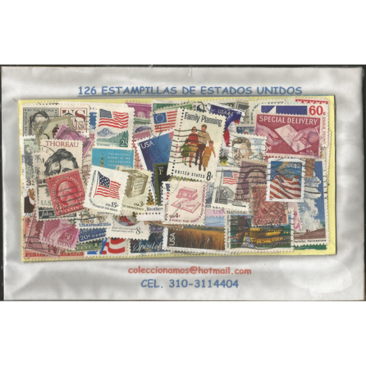 Estados Unidos 126 Estampillas