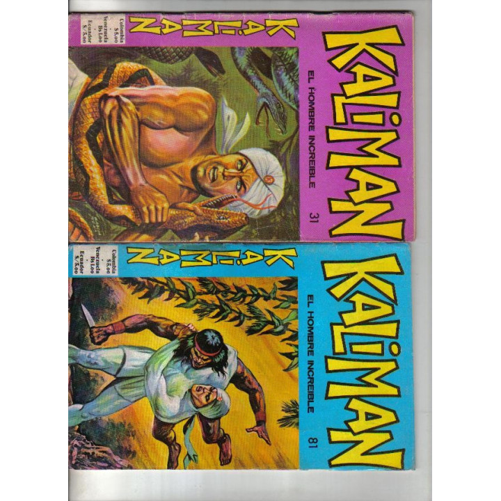 Kaliman Editora Cinco reverso