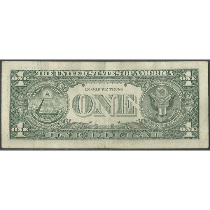 Estados Unidos 1 Dollar 2013 F P537 reverso
