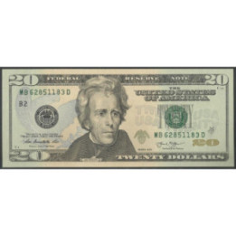 Estados Unidos 20 Dollars 2013 P541