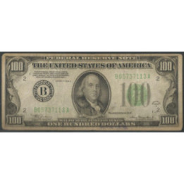 Estados Unidos 100 Dollars 1934A B P433Da
