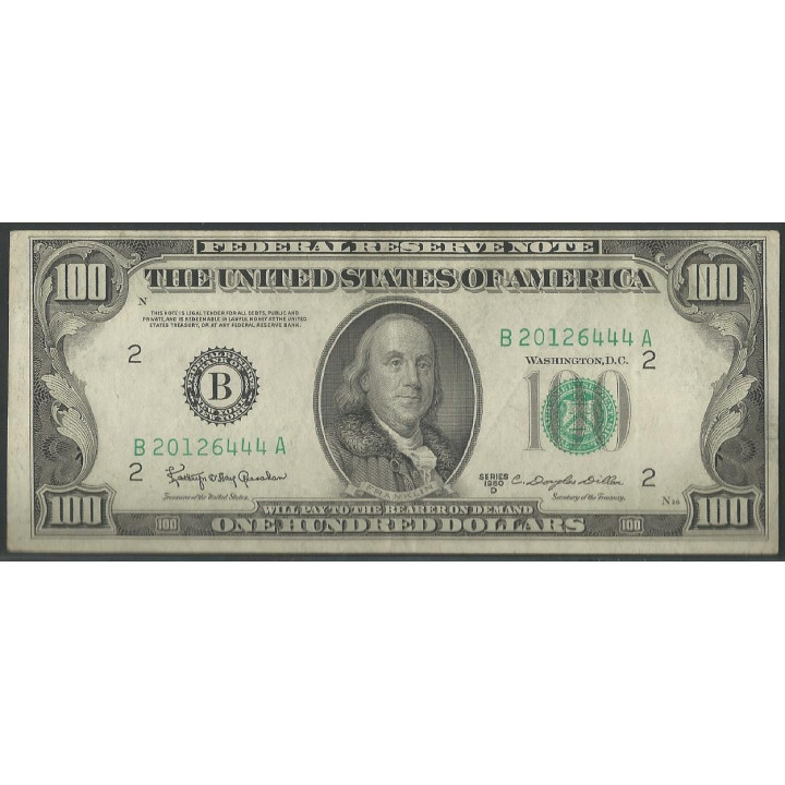 Estados Unidos 100 Dollars 1950D B P442d